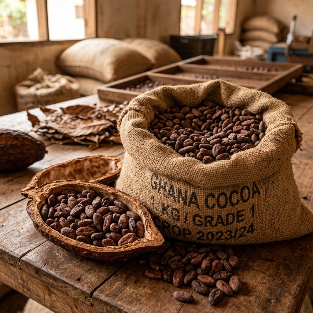 Raw Cocoa Beans