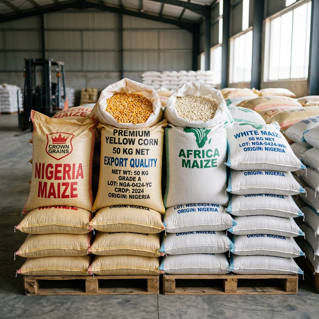 Yellow & White Maize